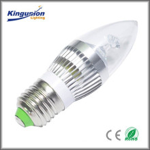 2015 Kingunion Aluminium or Glass LED Candle Light RGB controller CE RoHS ERP